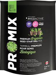 Start your seeds off right so that they grow in a natural environment without. Soil Organic Seed Starting Mix Promix Blue Grass Nursery Sod Garden Centres