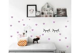 Idividualisierbar mit dem namen ihres kindes. Wandsticker Kinderzimmer Sleepy Eyes Smile Wimpern Urban Art Berlin