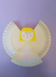 Engel Basteln Aus Pappteller Engel Basteln Weihnachten Basteln Pappteller Basteln Weihnachten