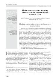 O diagnóstico da doença pode ser suspeito com base na combinação de sintomas, fatores de risco e de uma tac ao tórax que mostre sinais de pneumonia. Pdf Ebola Caracterizacion Historia Y Manifestaciones Cutaneas Lo Que Debemos Saber