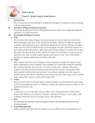 Hello Cupcake Executive Summary Executive Summary Template Executive Summary Business Plan Template