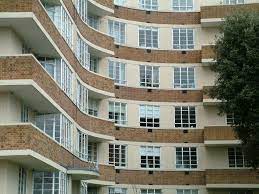 Art Deco Concrete Framed Flats In Highgate C1930s Art Deco Door London Architecture Art Deco Home