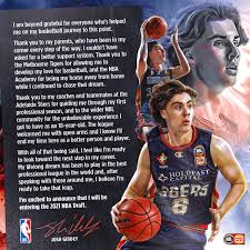 It was a performance that came at the perfect time for the nbl rookie of the year, who is a projected lottery pick in the upcoming nba draft that. The Nbl On Twitter Josh Giddey Has Officially Declared For The 2021 Nba Draft Catch Him In Nbl21 While You Can Nblxnba
