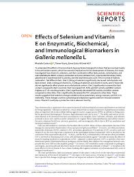 Indo gulf pest control private limited. Pdf Effects Of Selenium And Vitamin E On Enzymatic Biochemical And Immunological Biomarkers In Galleria Mellonella L