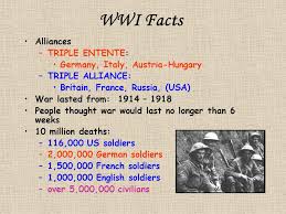 Italy—which had become a unified nation only as recently as 1859—was. Wwi Facts Alliances Triple Entente Germany Italy Austria Hungary Ppt Video Online Download