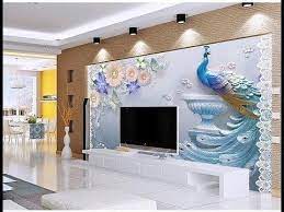 Latest 5d Wallpaper For Bedroom Living Room As Royal Decor Youtube Design Living Room Wallpaper Wallpaper Designs For Walls Wallpaper Design For Bedroom