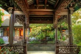 Traditional Architectures In Lan Su Chinese Garden In Portland Oregon Chinese Garden Chinese Architecture China Architecture