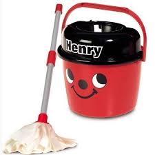 Casdon Little Henry Mop And Bucket Read More Reviews Of The Product By Visiting The Link On The Image Kids Cleaning Wooden Toy Shop Pretend Play Toys