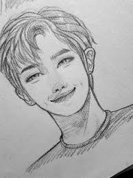 Rm Rapmonster Namjoon Kimnamjoon Bts Btsfanart Ë°©íìëë¨ Chimmiou Art Bts Drawings Cute Art How to draw kim taehyung drawing | easy v from bts sketch step by step. rm rapmonster namjoon kimnamjoon