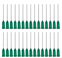 Longueur pointes d'aiguille Seringue Blunt Aiguilles distributeur Aiguilles  à pointe émoussée 100pack 1.5" pour expériences, utilisation industrielle  ...