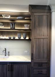 Top 5 colors for oak cabinet kitchens. Kitchen Renovation With Grey Stained Oak Cabinets Home Bunch Interior Design Ideas