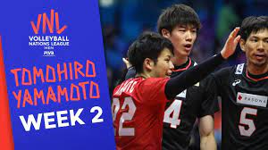 The competitions are organized by the japan volleyball league organization. Japan S Digger No 1 Tomohiro Yamamoto Vnl2019 Week 2 Volleyball Nations League 2019 Youtube