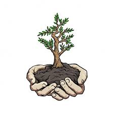 Hand With Plant For Go Green Campaign Poster Go Green Posters Campaign Posters Tree Drawing For Kids