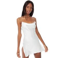 Nique Mini Dress Mini Dress Mini Slip Dress Silk Dress Short