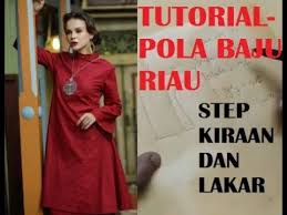 Menjual pola baju kurung riau gaya nikfajar bersama kain susun tepi atau kain kipas belakang atau kain duyung atau kain a cut atau kain lipat batik. Tutorial Pola Kurung Riau By Pola Pakaian Termurah Youtube