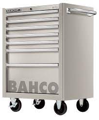 Shop heavy duty jobsite steel storage solutions including mobile workstations and steel chest and cabinet combos. 26 7 Drawers Stainless Steel Tool Trolley Bahco Bahco International