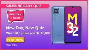 Get this pocket trivia set for only $9.99. Amazon Samsung Daily Quiz What Version Of Andriod Does The M32 Run On