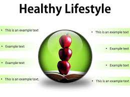 The article discusses great healthy tips that if applied, would help you live a long and healthy life. Healthy Lifestyle Food Powerpoint Presentation Slides C Powerpoint Templates