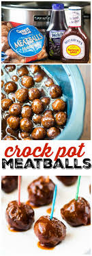 Crock Pot Meatballs Recipe Grape Jelly Bbq 3 Ingredients Recipe Grape Jelly Meatballs Recipe Bbq Grape Jelly Meatballs Recipes