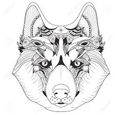 Puisqu'il désigne avant tout l'entourage sacré d'une déité, il est. Vector Illustration Du Husky Avec Des Motifs De Mandala Tribaux Utiliser Pour Impression T Shirts Clip Art Libres De Droits Vecteurs Et Illustration Image 68321204