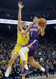 Golden state• in home games: Devin Booker Phoenix Suns Knock Off Golden State Warriors At Oracle