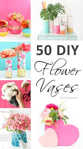 Stacked on books on your coffee table. 50 Stunning Diy Flower Vase Ideas For Your Home Cool Crafts