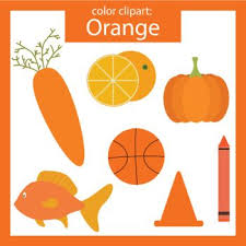 Black And White Orange Png This Is A Collection Of Objects That Are Orange This Set Has 14 Images 7 Color 7 Black X2f White All Images Come In High Quality Png Format Kleuren Vormen