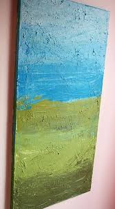 So you have a plan for filling that one blank space, but what if you have a whole room that needs attention? Textured Wall Painting Diy Canvas Wall Art Wall Art Tutorial Textured Wall Art