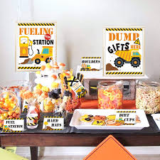 It's such a fun excuse to design random pretty. Amazon Com Construction Food Tent Cards Set Construction Birthday Party Supplies Construction Dessert Buffet Decorations Kit Kids Birthday Baby Shower Party Supplies Toys Games