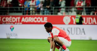 Photo Barrages Ligue 2 - Ligue 1. Avant d'affronter le FC Metz le Stade de ...