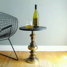 Recycled Lamp Stand Table Upcycle Table Lamp Side Table Wood Side Table