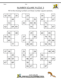 Number Square Puzzles
