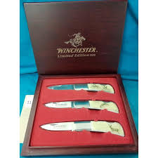 Related products to winchester 3 piece gem knife set. Wavebid Lot Details