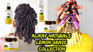 I Tried Using Mousse Gel For My Spiral Curls Reviewing Alikay Naturals Lemon Grass Collection Youtube