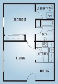 This article explores a couple of homes that have a dinky floor plan that comes in below 600 square feet, offering plenty of wonderful inspiration for those of us revamping the interiors of our modestly proportioned homes. Sycamore Lane Apartments Floor Plans Small House Floor Plans One Bedroom House Bedroom Floor Plans