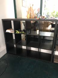 In this ikea hack we show you how easy it is to convert an ikea kallax series shelf into a functional sideboard or raised cabinet with legheads replacement furniture legs. Youzd Rangement Bibliotheque Armoire Dressing D Occasion Etagere Ikea Kallax Noir 12 Cases