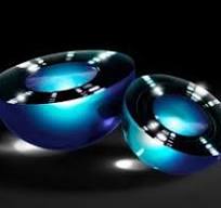 2.0mm Diameter, S-LAH79 Half-Ball Lens