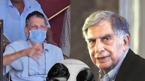 Ratan Tata's Ailing Brother Jimmy Arrives In Wheelchair To Pay Last  Respects At NCPA Lawns
