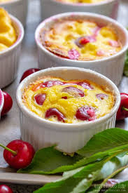 Mini Cherry Clafoutis Recipe Happy Foods Tube Recipe Clafoutis Recipes Cherry Clafoutis French Dessert Recipes
