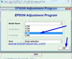 Resetter Epson L360 Free Download Terbaru