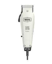 Package includes the shaver, foil guard, charging plug, cleaning brush, and operating instructions. Wahl The Classic Edition Clipper Shaver Shop