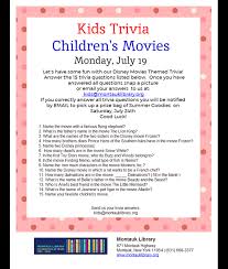 No matter how simple the math problem is, just seeing numbers and equations could send many people running for the hills. Kids Movie Trivia Montauk Library