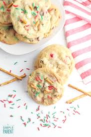 The only reason i added the word cookie to the title of this recipe was because i took them to a cookie exchange. Sweet Salty Santa S Trash Cookies Are Perfect Christmas Cookies