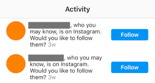 Penjelasan lengkap send, sent, sending, sends dalam bahasa inggris. Instagram Notification X Who You May Know Is On Instagram Would You Like To Follow Them Web Applications Stack Exchange