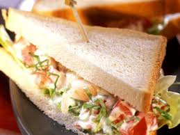 Sandwich Mit Garnelensalat Rezept Rezepte Garnelensalat Tramezzini Rezepte