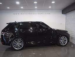 Land Rover Range Rover Sport 5 0 V8 Svr 4wd 5dr Start Stop Range Rover Sport Range Rover Range Rover Sport Black