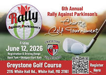 6th Annual Rally Against Parkinson’s Charity Golf Tournament