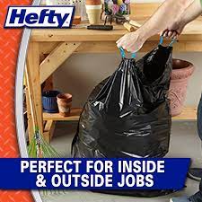 Amazon Com Hefty Strong Lawn And Leaf Large Garbage Bags 39 Gallon 38 Count Pet Supplies In 2020 Garbage Bags Cleaning Items Garbage