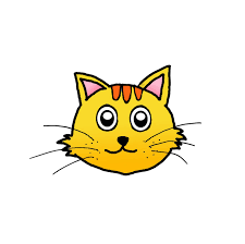 Draw some shapes similar to the letter u or the letter v below the top of the head. How To Draw A Cat Face Step By Step Easy Drawing Guides Drawing Howtos