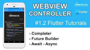 Follow issue 730 for updates. Webview Controller Flutter Tutorial For Beginners 1 2